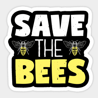 Save The Bees Environmental Gift Sticker